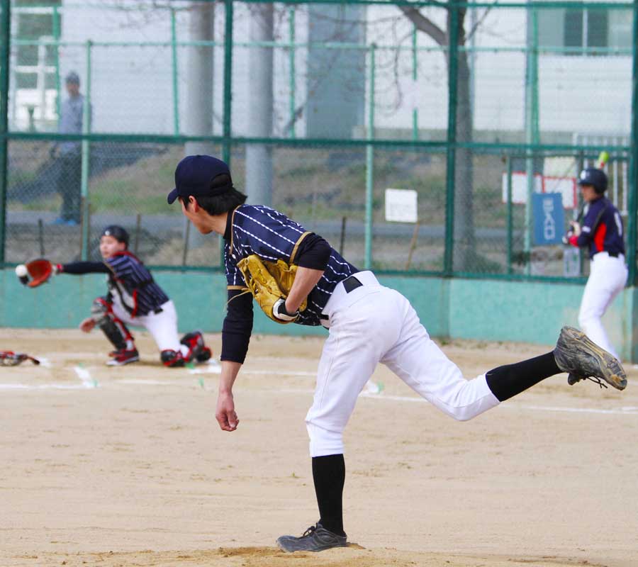 火炎車エンジェルス草野球写真