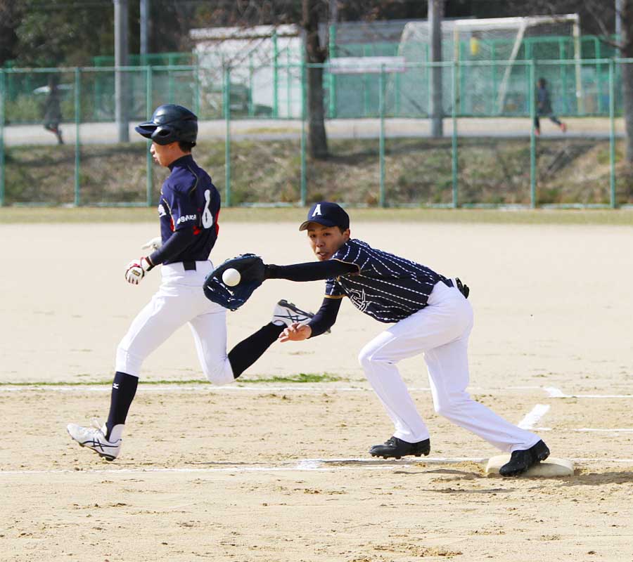 火炎車エンジェルス草野球写真