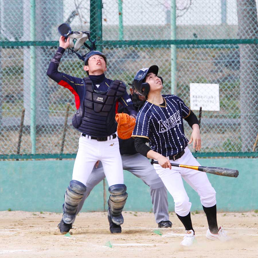 火炎車エンジェルス草野球写真