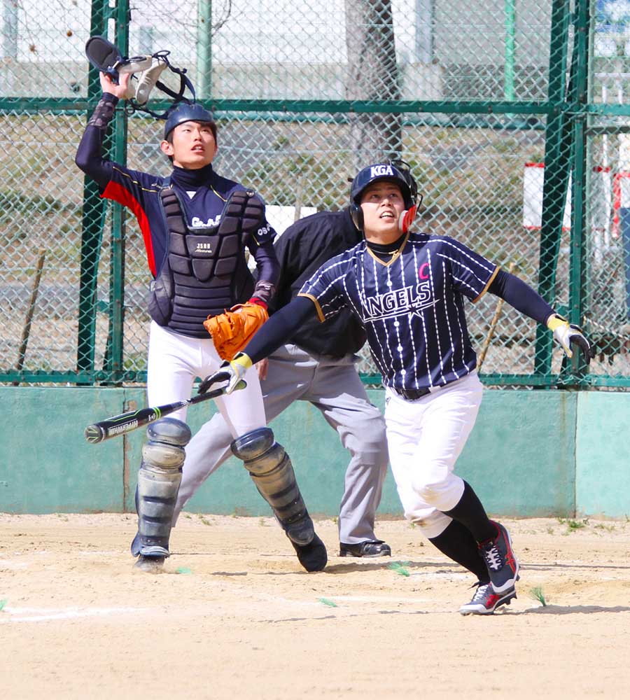火炎車エンジェルス草野球写真