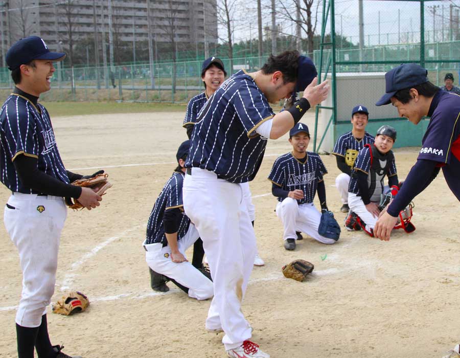 火炎車エンジェルス草野球写真