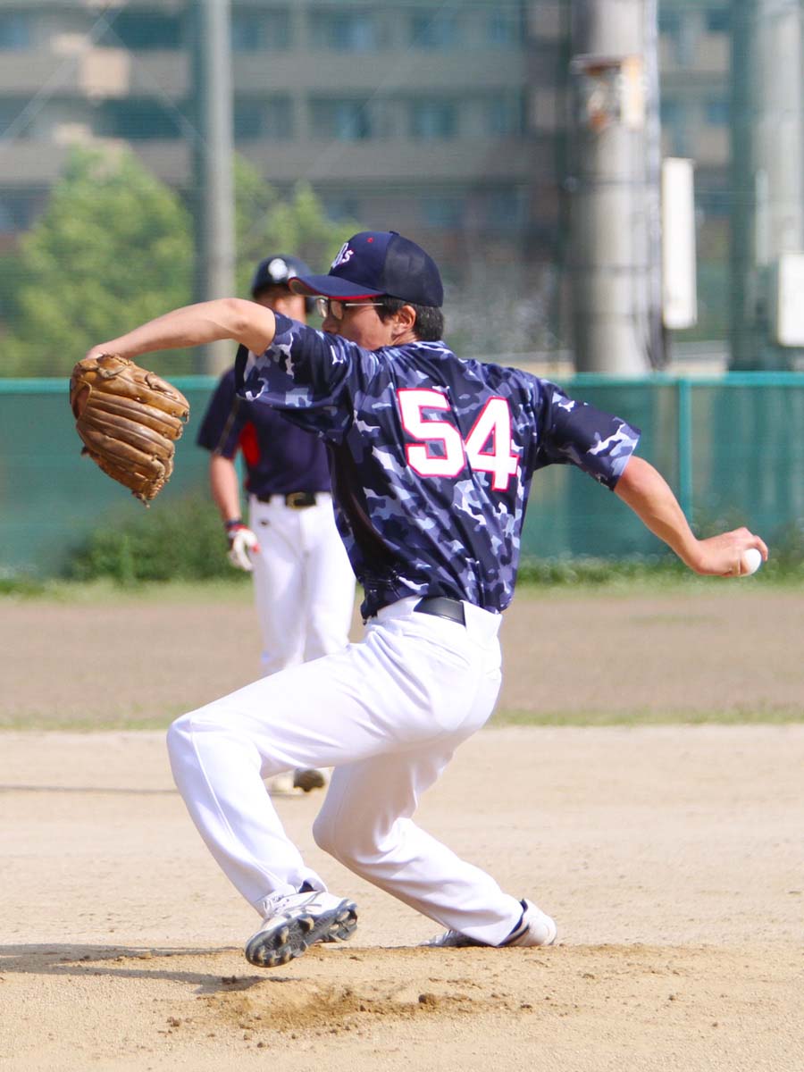 大阪Bilinguals(ｵｵｻｶﾊﾞｲﾘｲﾝｶﾞﾙｽ)草野球写真