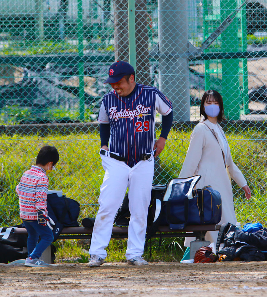 Fighting Star・草野球写真
