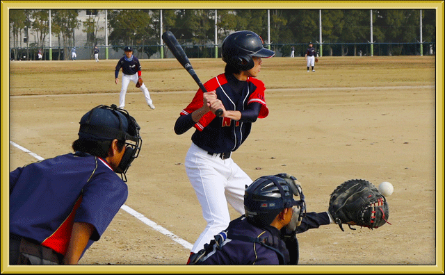 草野球大会プレー写真特集