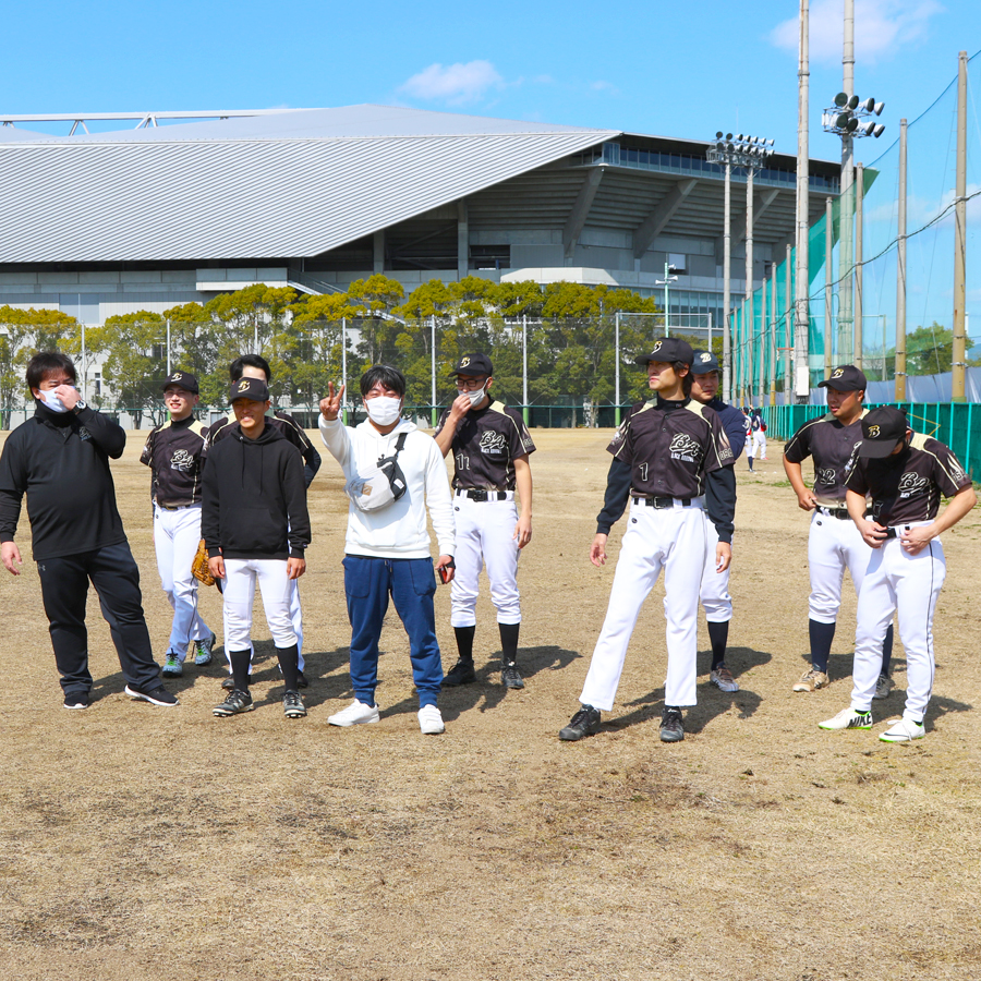 ブラックアローズ・野球写真