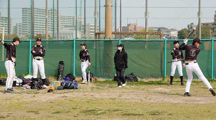 ブラックアローズ・野球写真