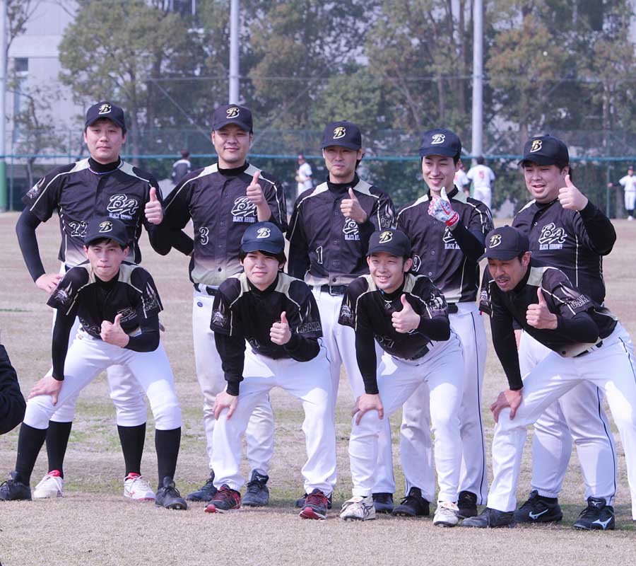 ブラックアローズ・野球写真