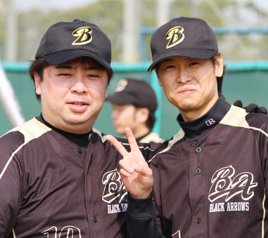 ブラックアローズ・野球写真