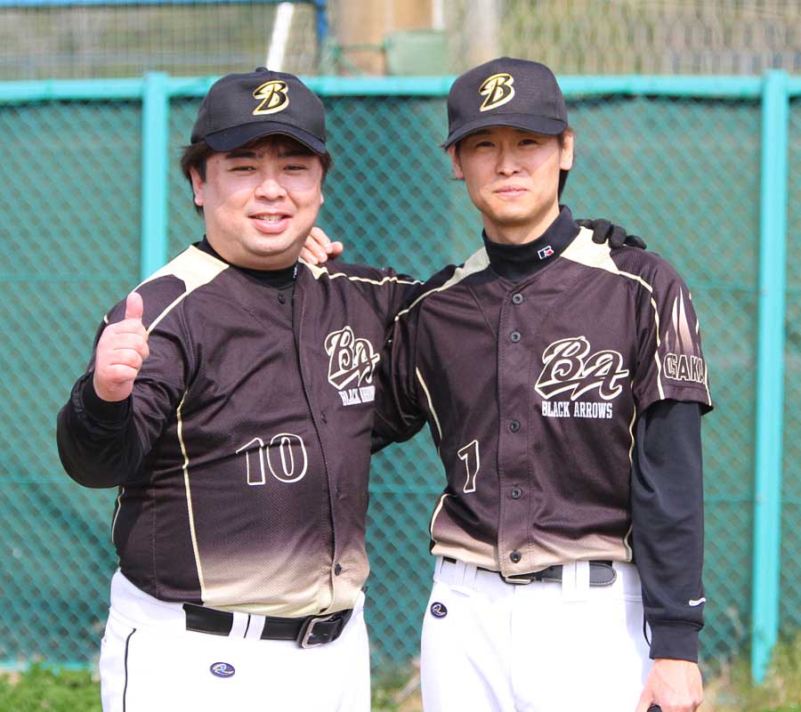 ブラックアローズ・野球写真