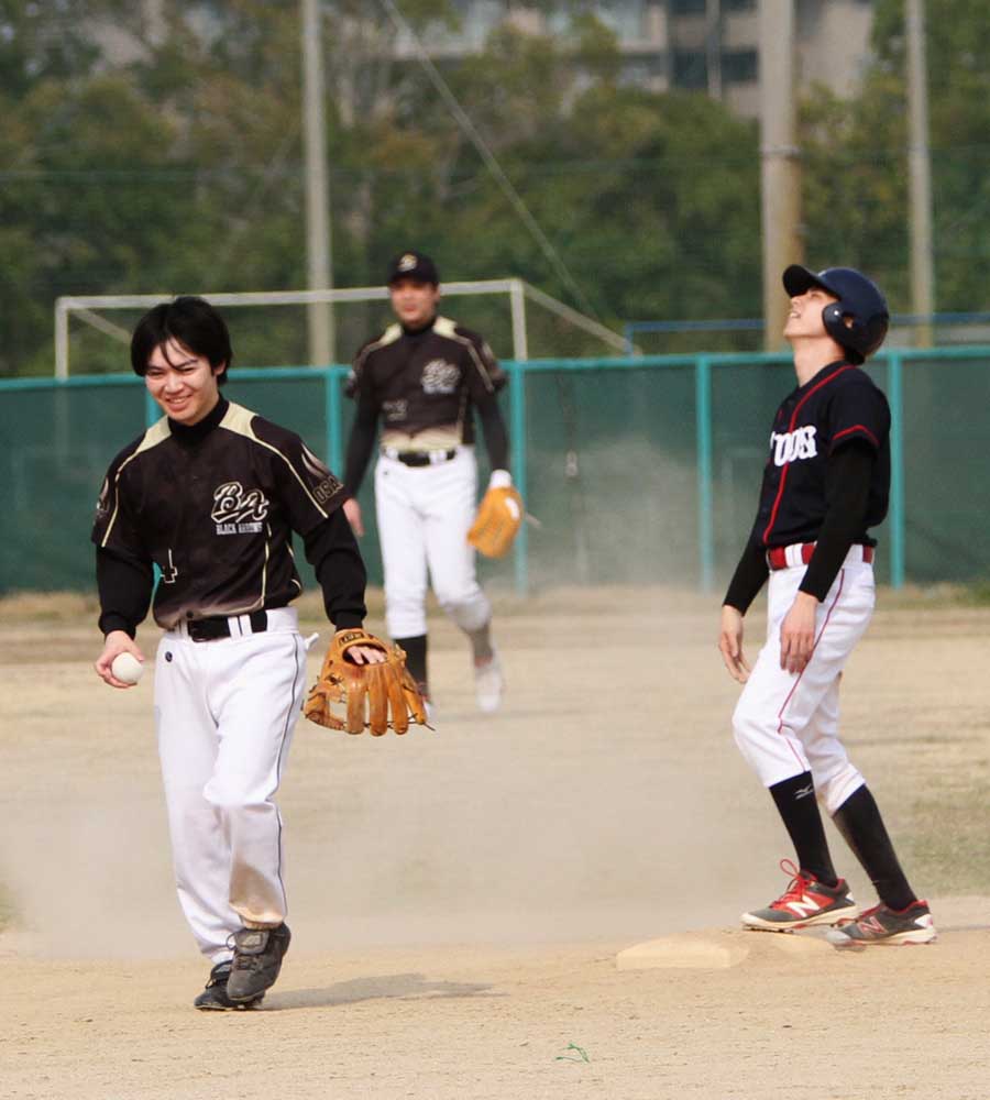 ブラックアローズ・野球写真