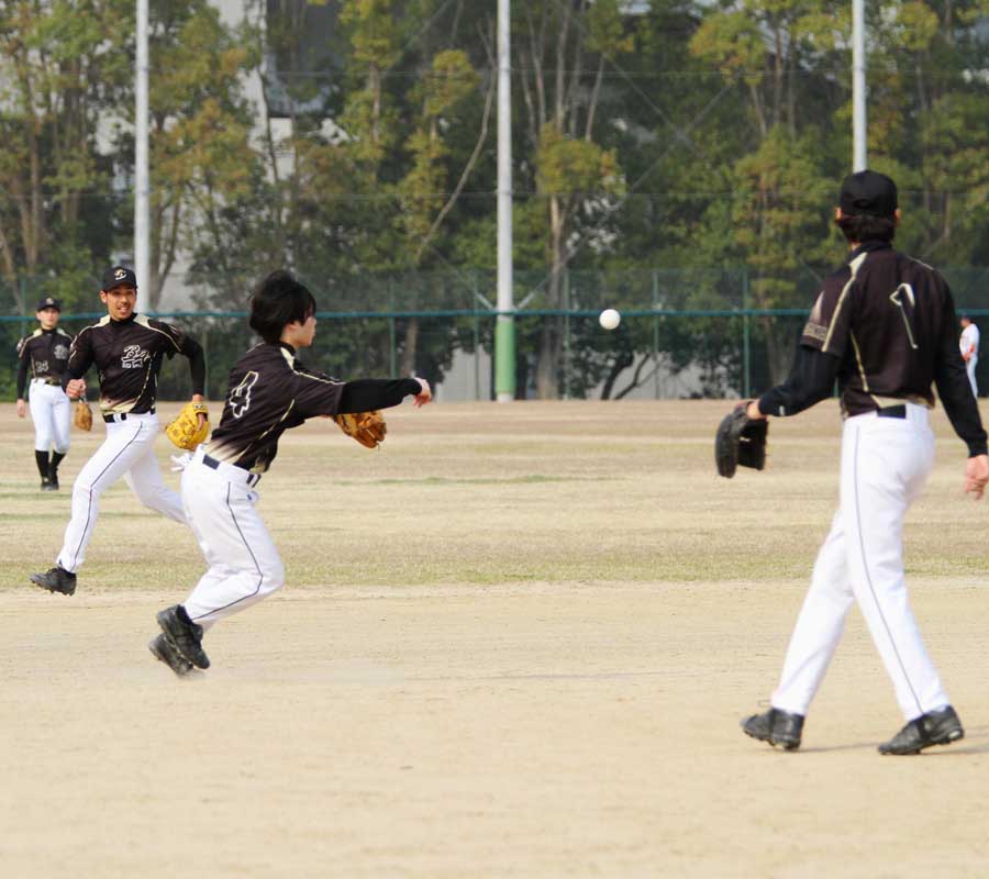 ブラックアローズ・野球写真