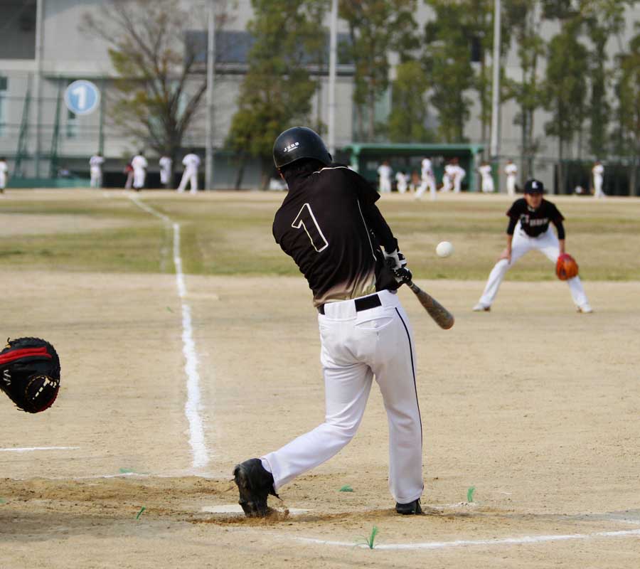 ブラックアローズ・野球写真