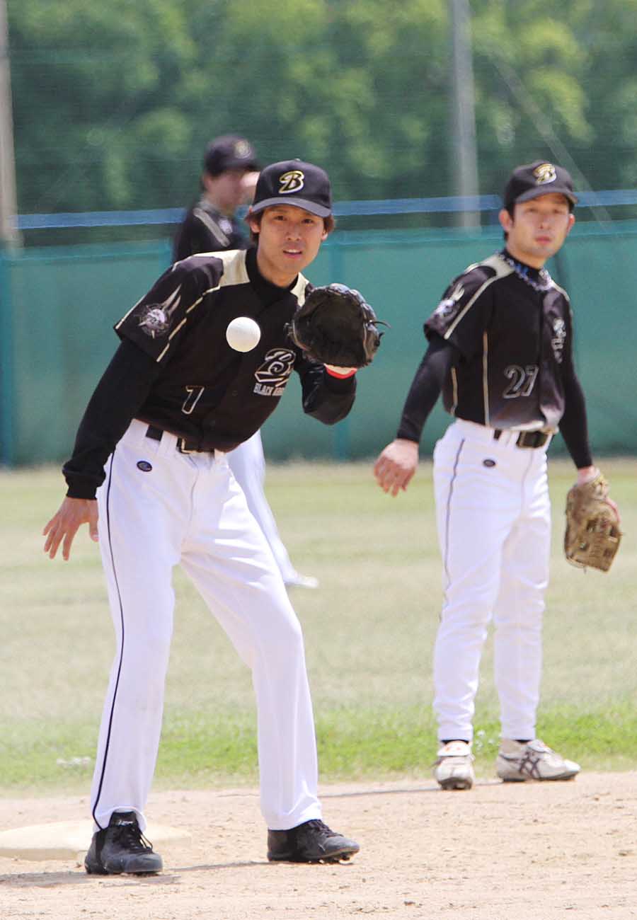ブラックアローズ・野球写真