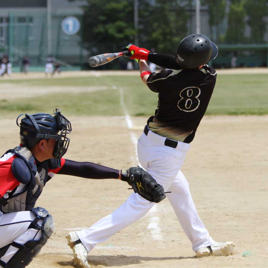 ブラックアローズ・野球写真