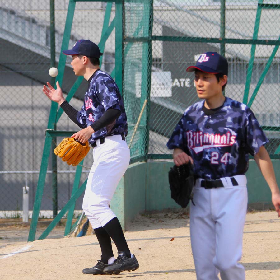 大阪Bilinguals(オオサカバイリインガルス)草野球写真