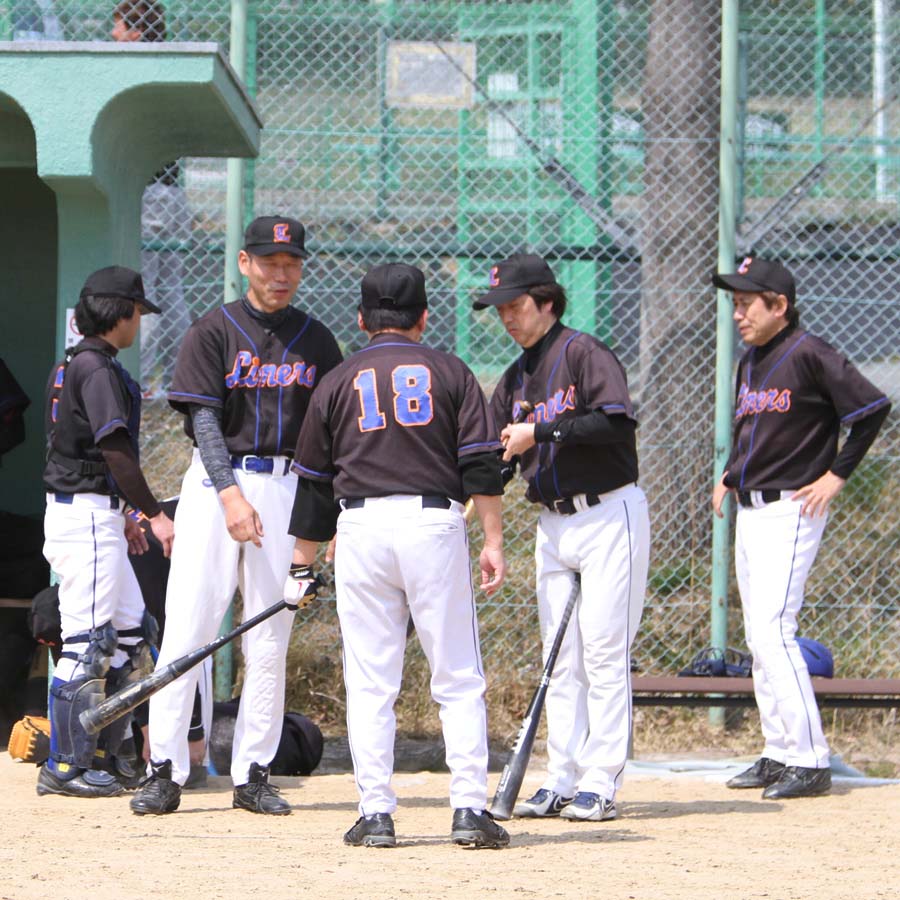 ライナーズ草野球写真