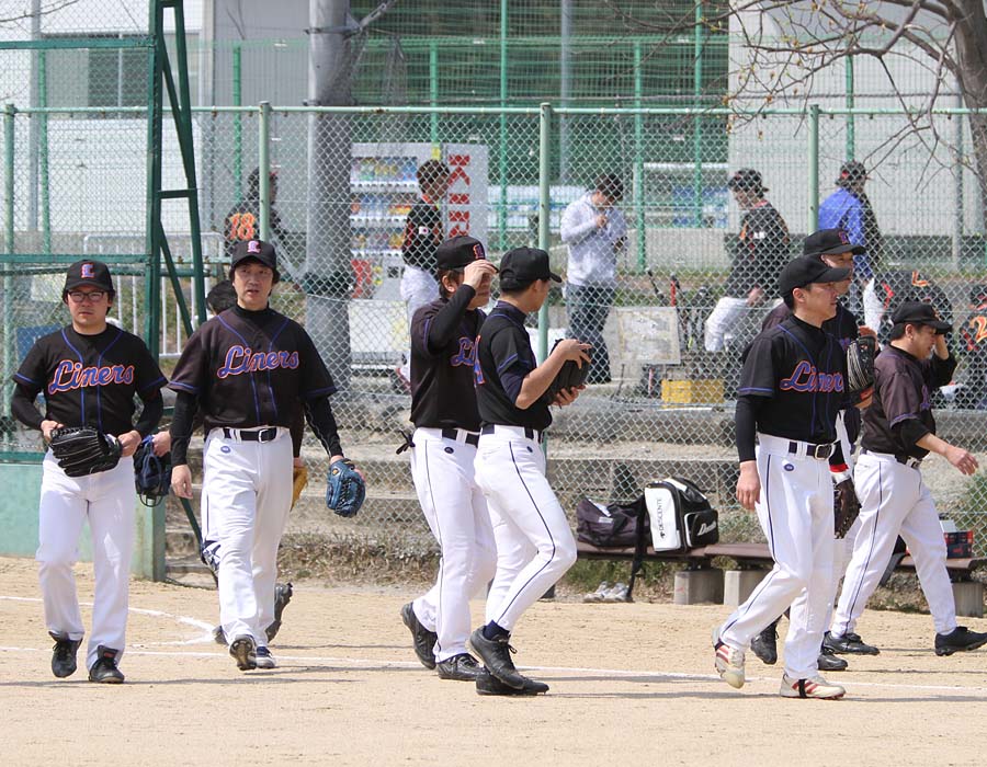 ライナーズ草野球写真