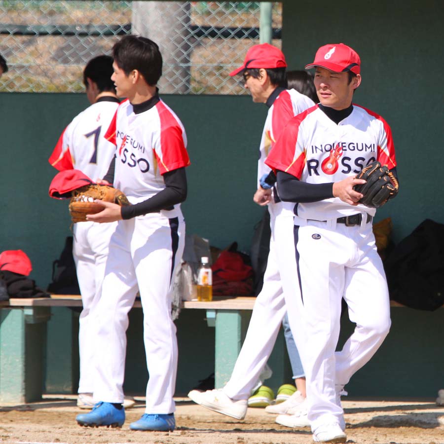 井上組野球写真