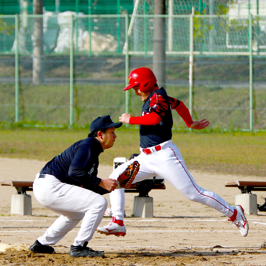 株式会社明治関西支社・野球写真