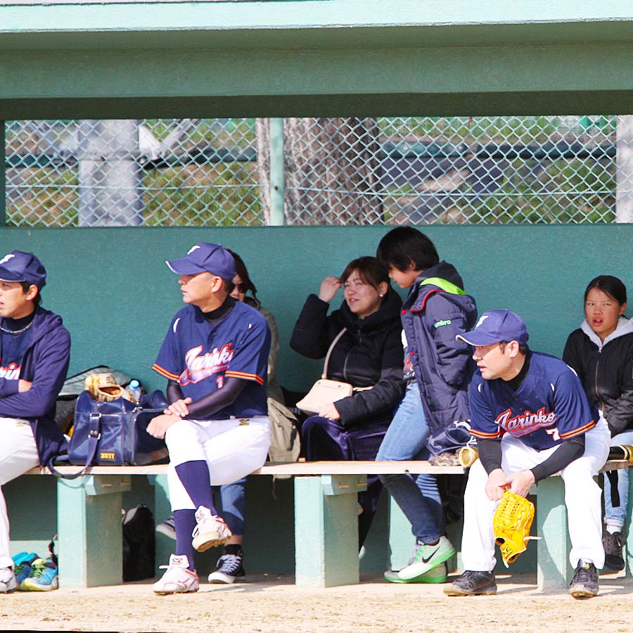 じゃりんこ・野球写真