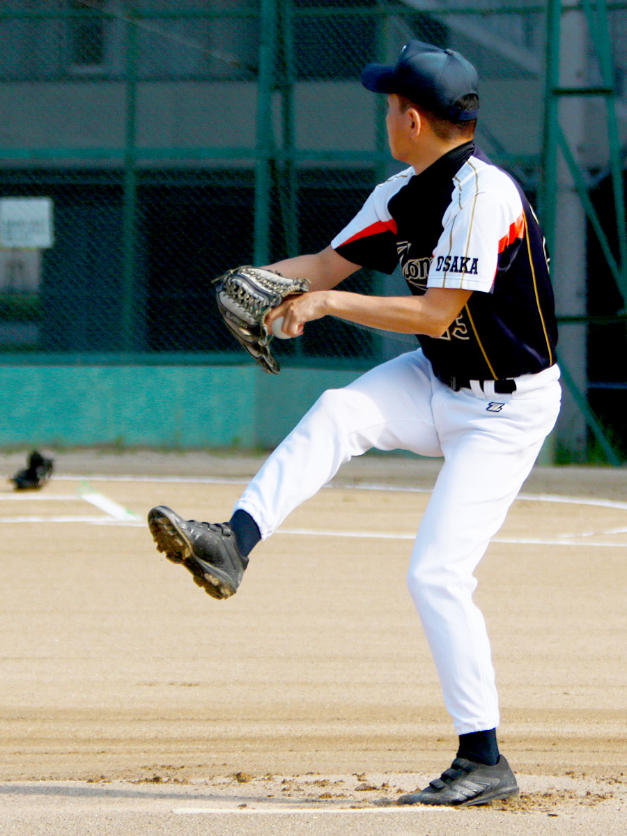 大阪モノレール・草野球写真