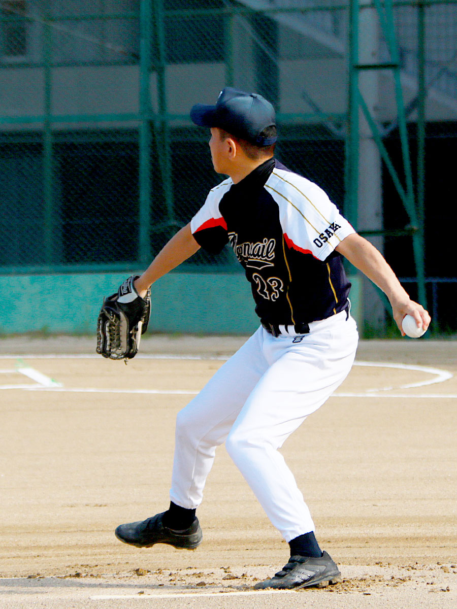 大阪モノレール・草野球写真