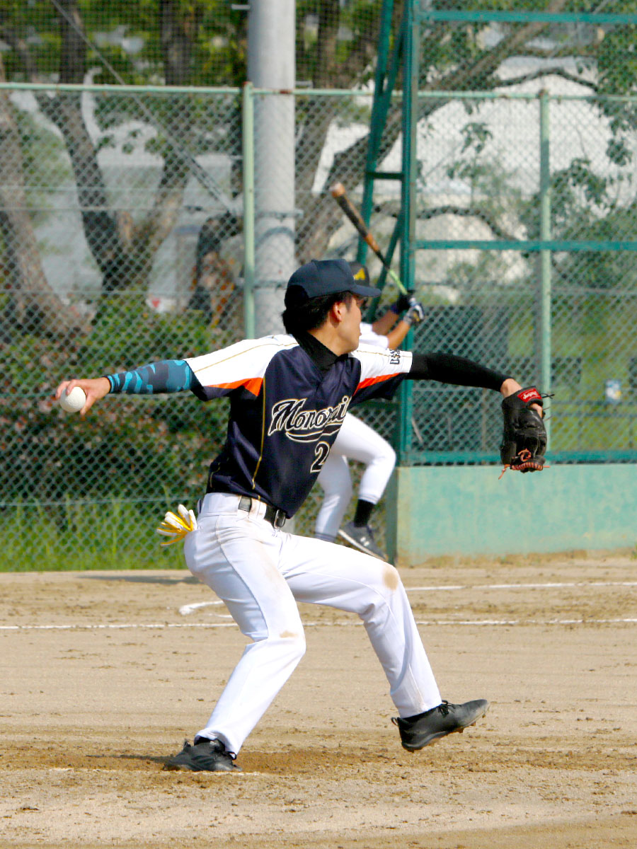 大阪モノレール・草野球写真