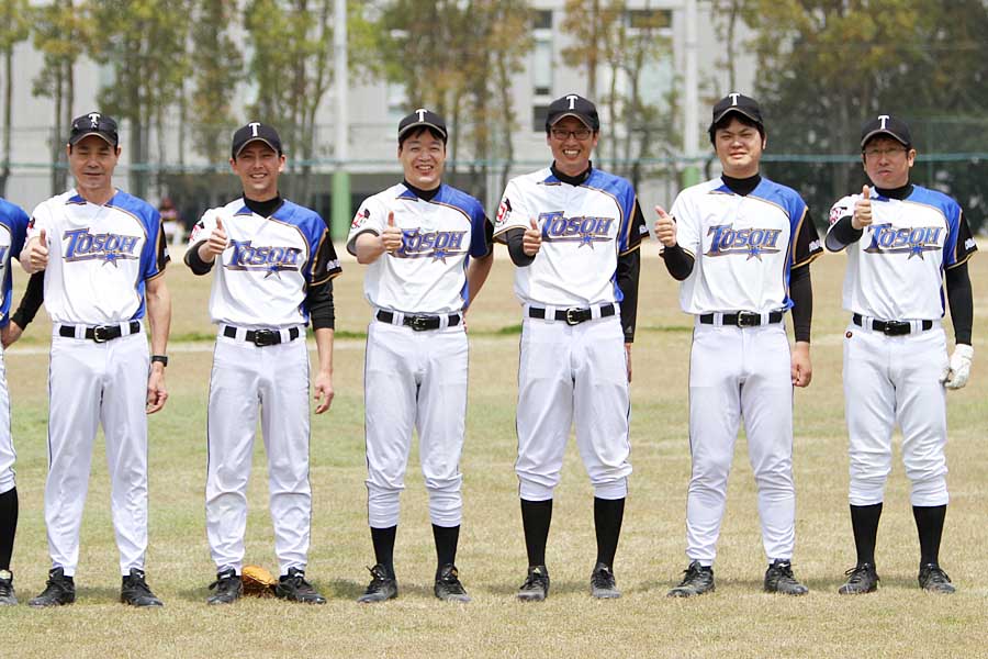 東ソー株式会社草野球写真