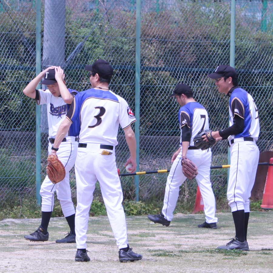 東ソー株式会社草野球写真