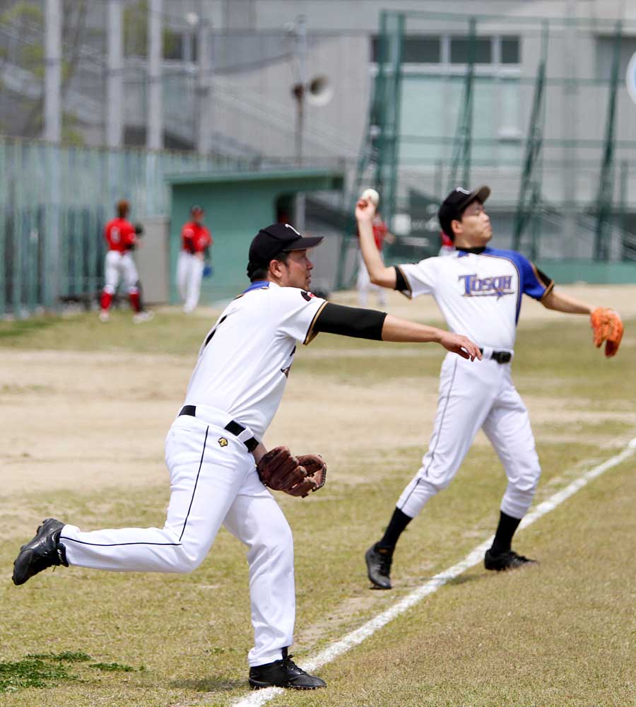 東ソー株式会社草野球写真