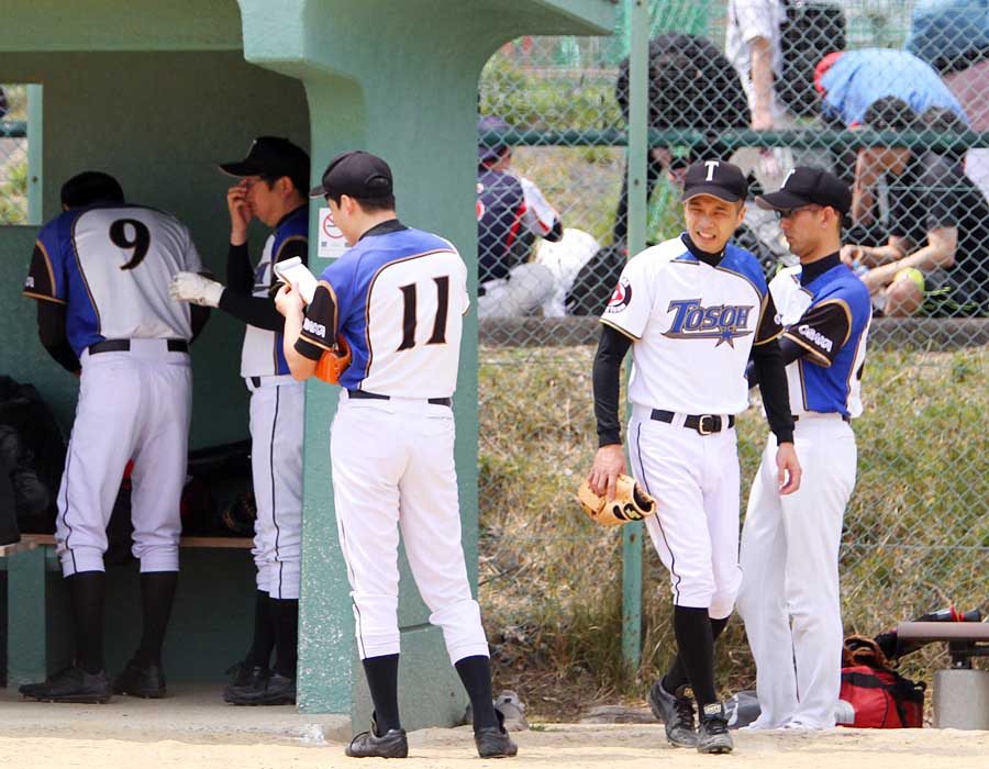 東ソー株式会社草野球写真