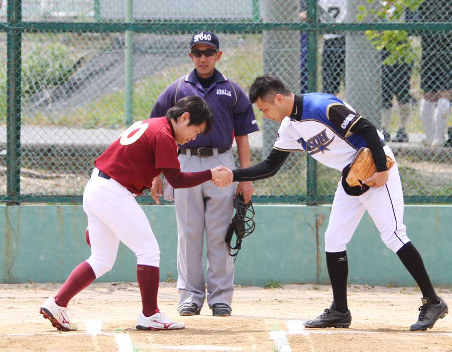 東ソー株式会社草野球写真