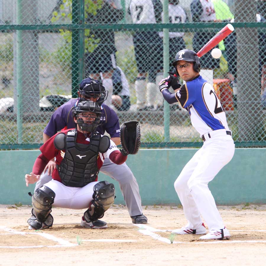 東ソー株式会社草野球写真