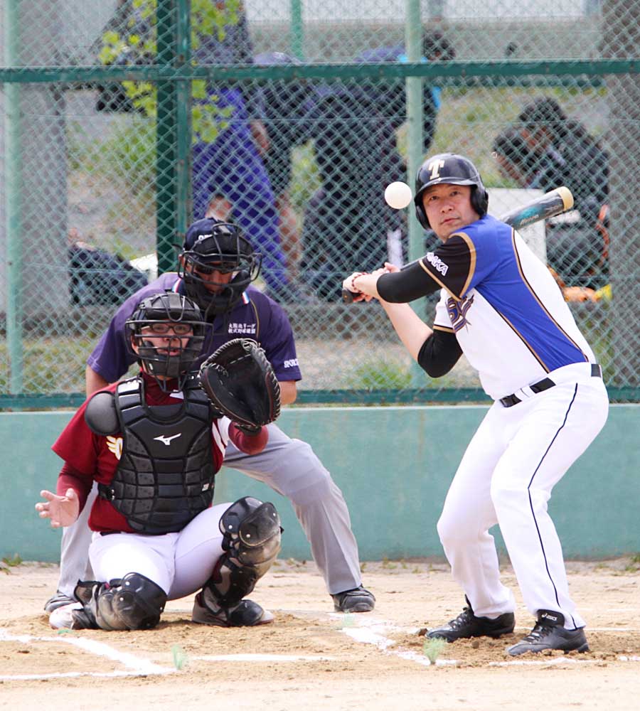 東ソー株式会社草野球写真