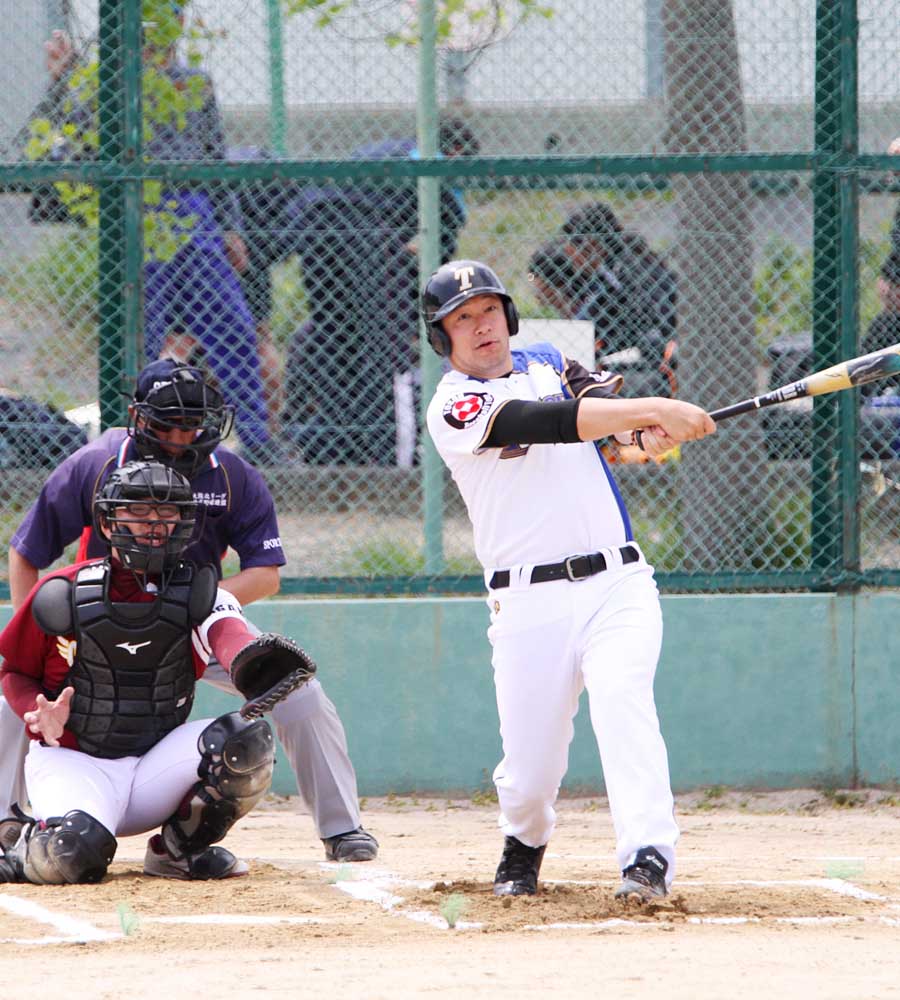 東ソー株式会社草野球写真