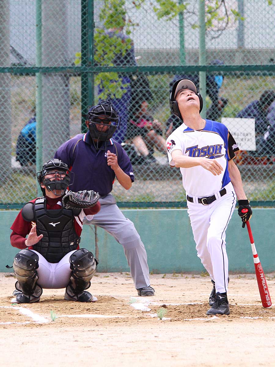 東ソー株式会社草野球写真