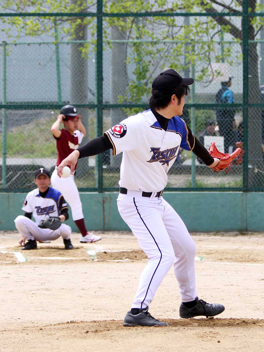 東ソー株式会社草野球写真