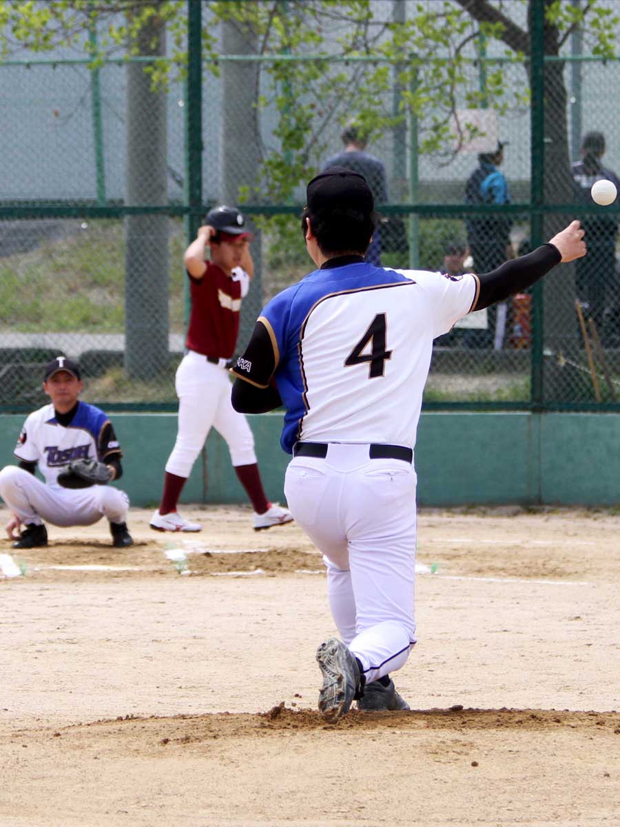 東ソー株式会社草野球写真
