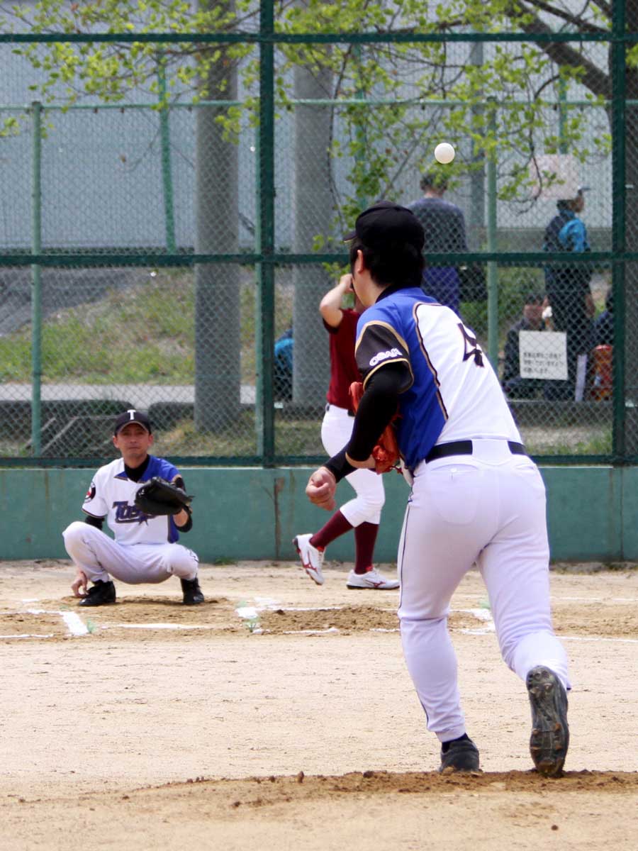 東ソー株式会社草野球写真