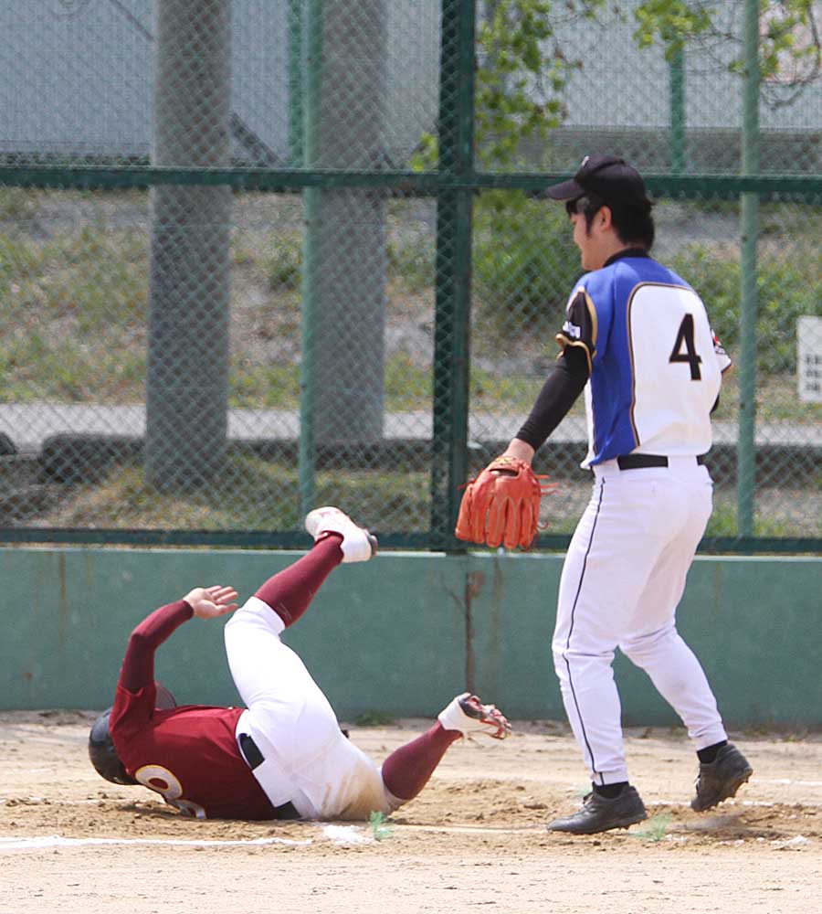 東ソー株式会社草野球写真