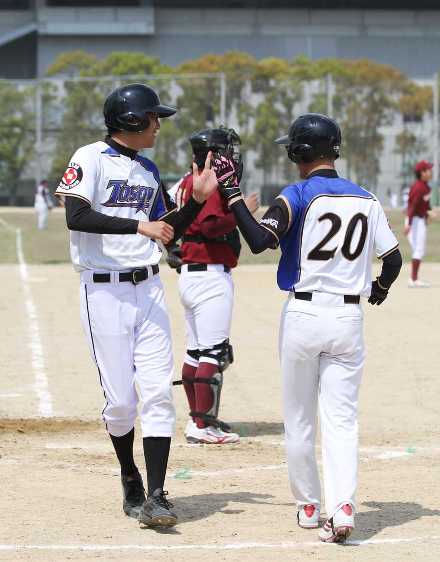 東ソー株式会社草野球写真