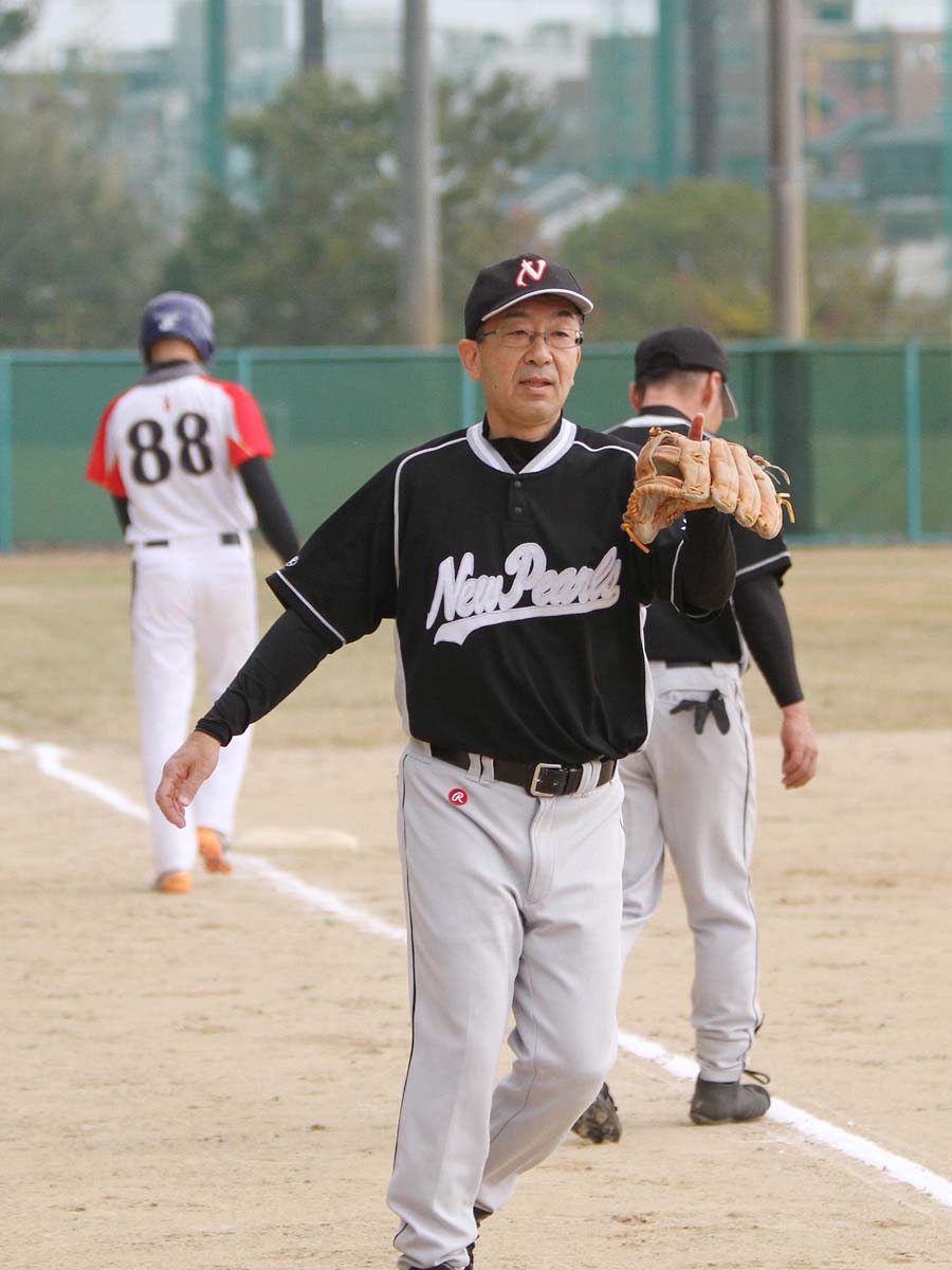 ニューパールズ草野球写真