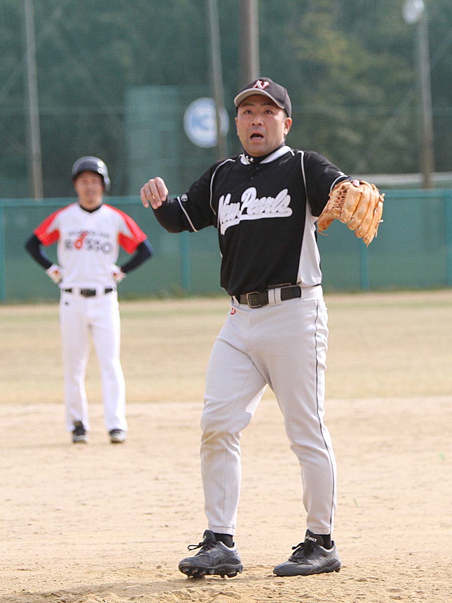 ニューパールズ草野球写真