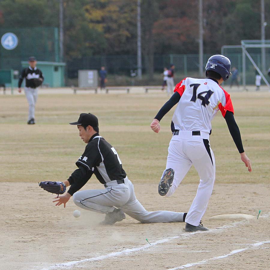 ニューパールズ草野球写真